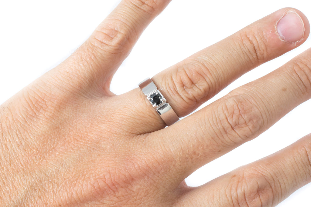 Glamira Anillos De Hombre Oro Blanco Anillos De Boda Oro Blanco