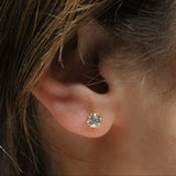 Studs en Oro Amarillo Diamante 1.04 ctw