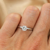 Anillo de Compromiso Solitario .50ct