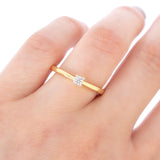 Anillo de Compromiso Solitario .10 ct