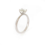 Anillo de Compromiso Solitario Radiant .70 ct