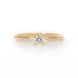 Anillo de Compromiso Solitario .21 ct