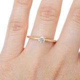 Anillo de Compromiso Solitario .21 ct