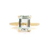 Solitario Oro Amarillo Aquamarina 2.00 ct