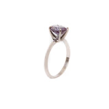 Solitario Oro Blanco con Alejandrina 1.60 ct