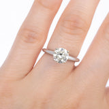 Anillo de Compromiso Solitario 1.00 ct
