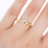 Anillo de Compromiso Solitario .39 ct
