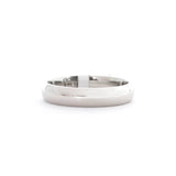 H57 Argolla Dama Oro Blanco 4mm
