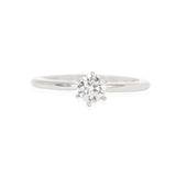 Anillo de Compromiso Solitario .50 ct