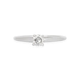 Anillo de Compromiso Solitario .30 ct
